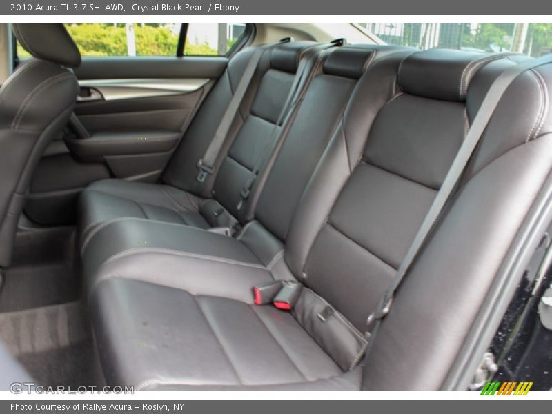 Crystal Black Pearl / Ebony 2010 Acura TL 3.7 SH-AWD