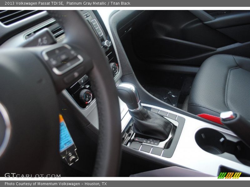 Platinum Gray Metallic / Titan Black 2013 Volkswagen Passat TDI SE