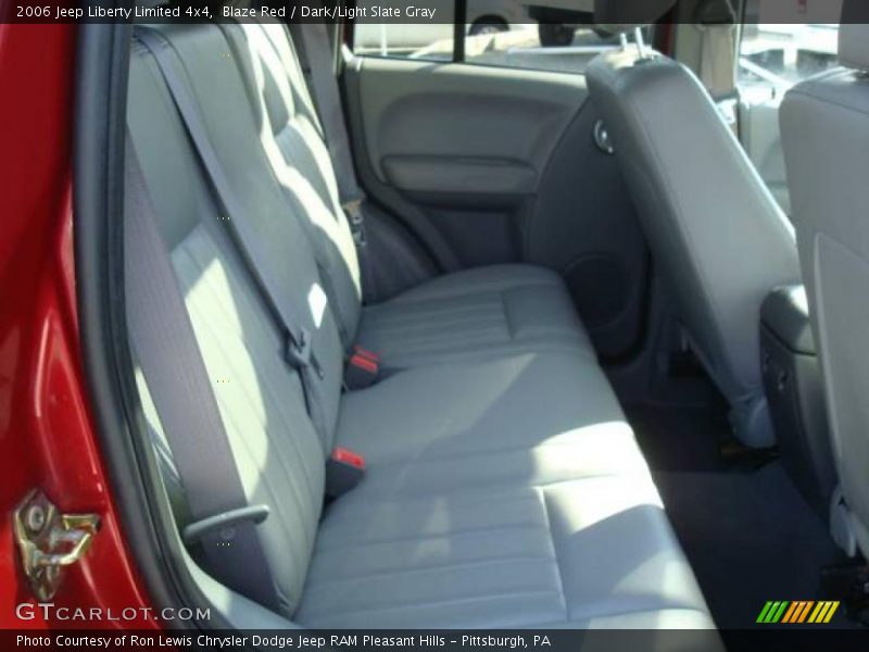 Blaze Red / Dark/Light Slate Gray 2006 Jeep Liberty Limited 4x4