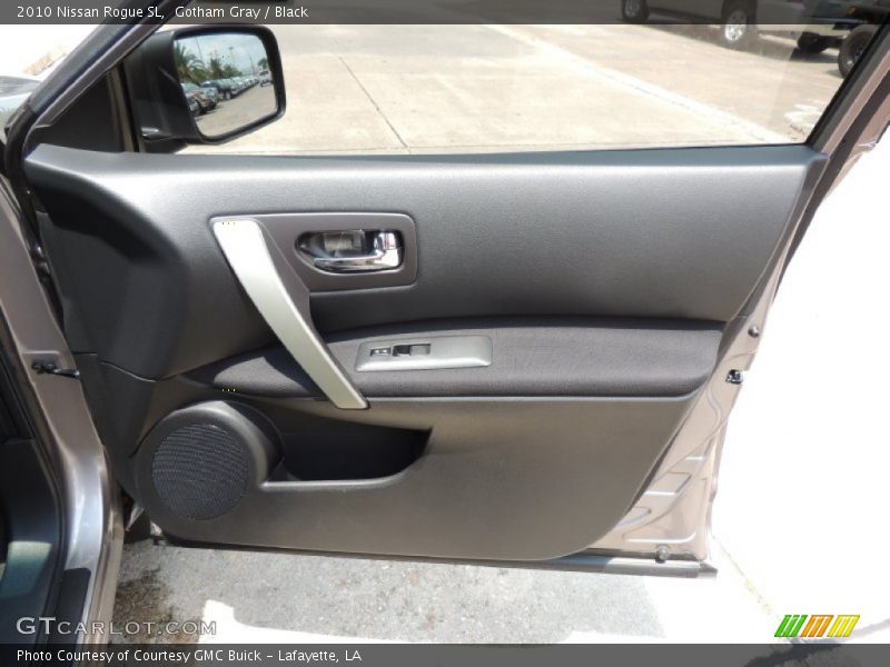 Gotham Gray / Black 2010 Nissan Rogue SL