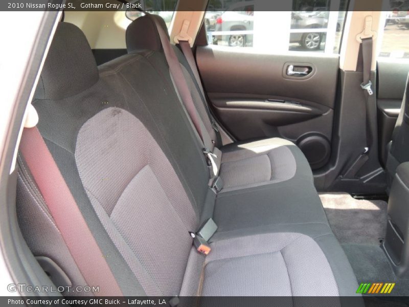 Gotham Gray / Black 2010 Nissan Rogue SL