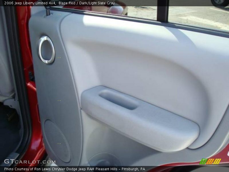Blaze Red / Dark/Light Slate Gray 2006 Jeep Liberty Limited 4x4