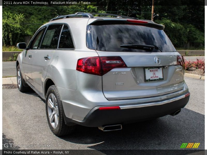 Palladium Metallic / Taupe 2011 Acura MDX Technology