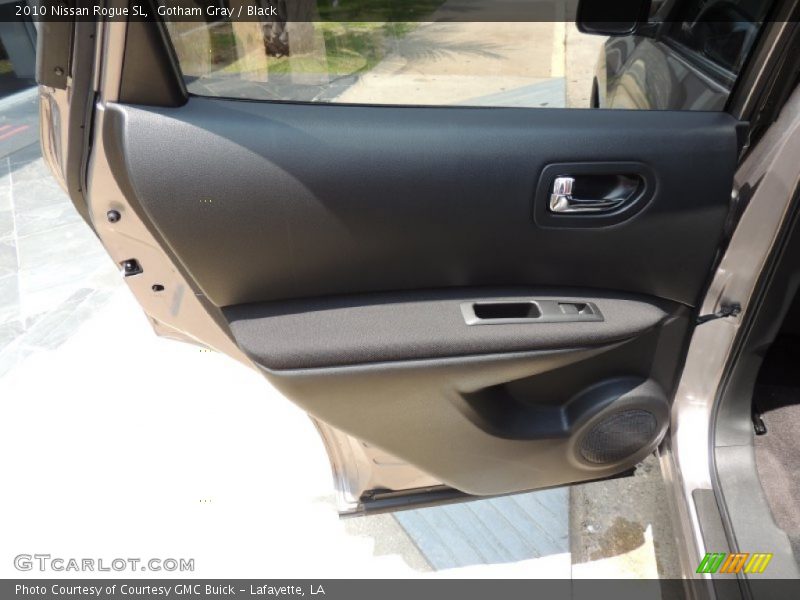 Gotham Gray / Black 2010 Nissan Rogue SL