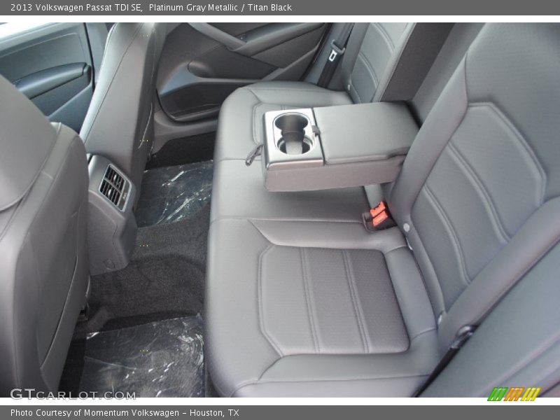 Platinum Gray Metallic / Titan Black 2013 Volkswagen Passat TDI SE
