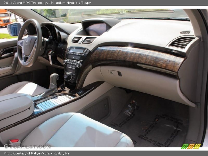 Palladium Metallic / Taupe 2011 Acura MDX Technology