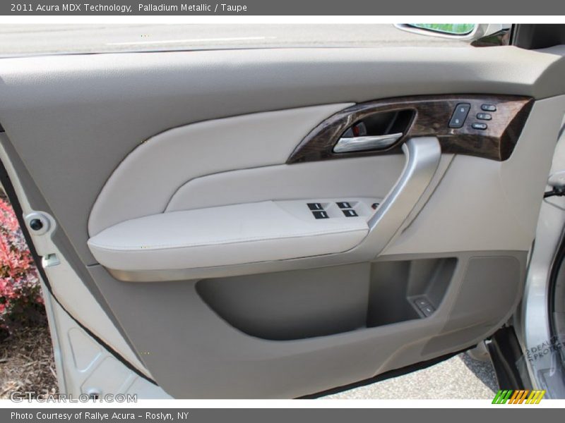 Palladium Metallic / Taupe 2011 Acura MDX Technology