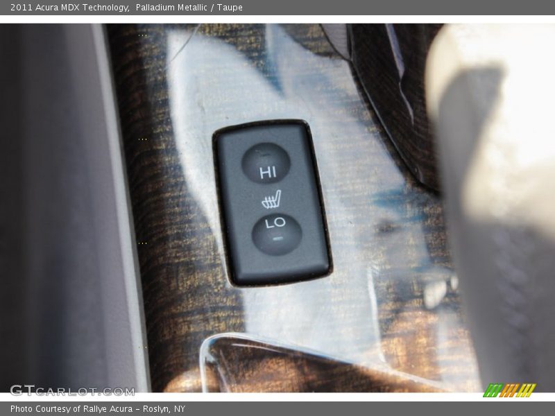 Palladium Metallic / Taupe 2011 Acura MDX Technology