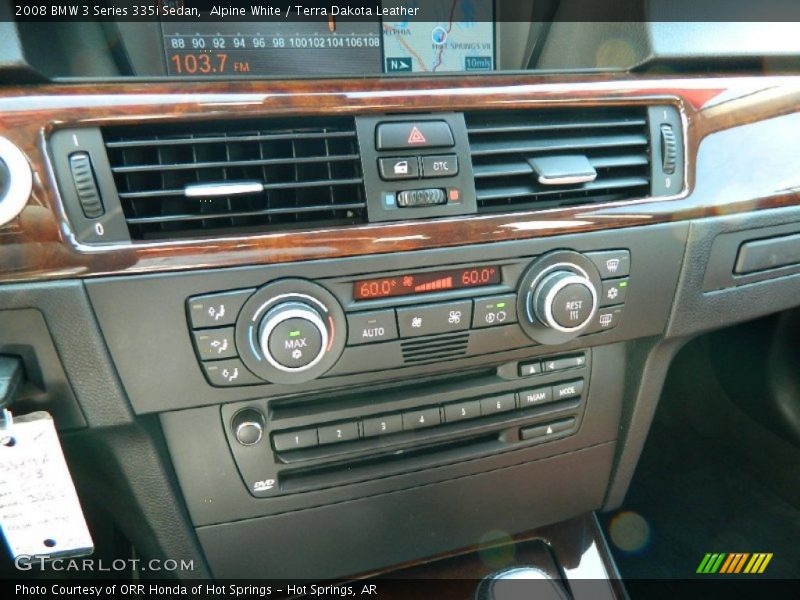 Alpine White / Terra Dakota Leather 2008 BMW 3 Series 335i Sedan