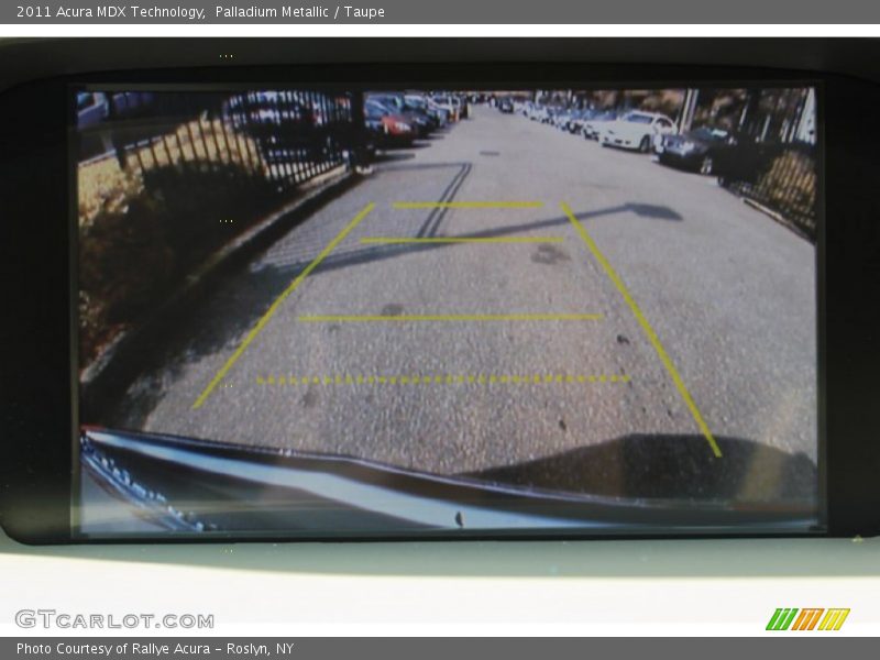 Palladium Metallic / Taupe 2011 Acura MDX Technology