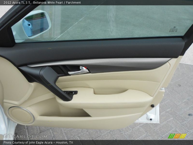 Bellanova White Pearl / Parchment 2012 Acura TL 3.5