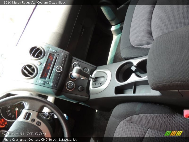Gotham Gray / Black 2010 Nissan Rogue SL
