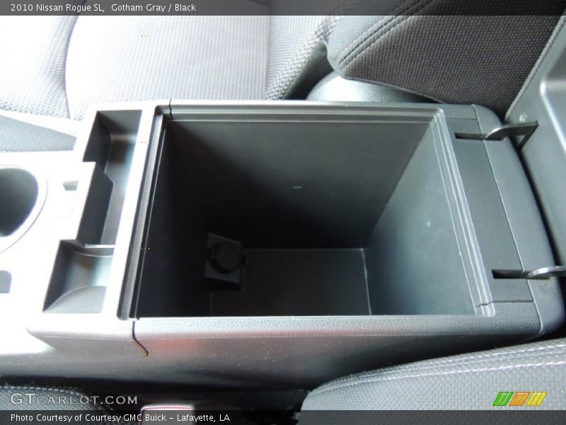 Gotham Gray / Black 2010 Nissan Rogue SL