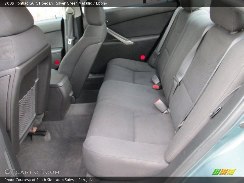 Rear Seat of 2009 G6 GT Sedan