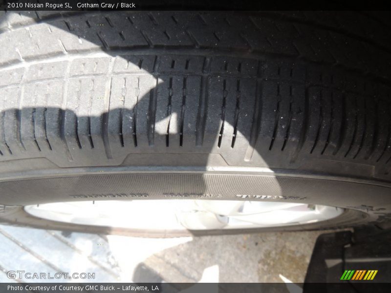 Gotham Gray / Black 2010 Nissan Rogue SL
