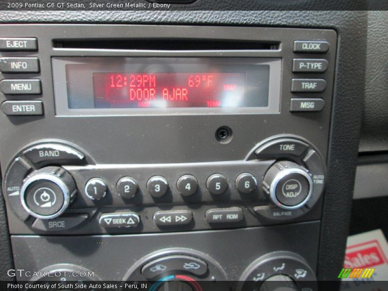 Audio System of 2009 G6 GT Sedan