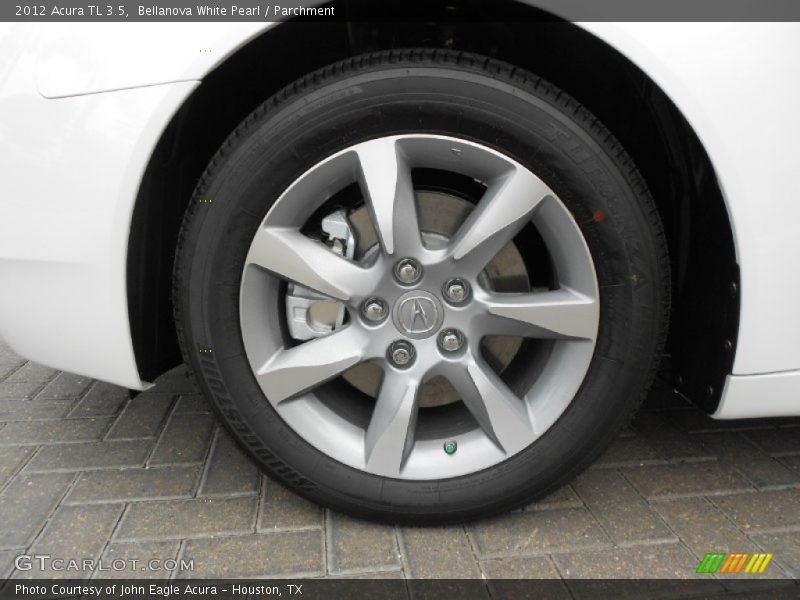 Bellanova White Pearl / Parchment 2012 Acura TL 3.5