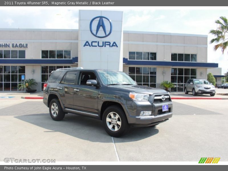 Magnetic Gray Metallic / Black Leather 2011 Toyota 4Runner SR5