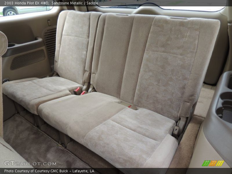 Sandstone Metallic / Saddle 2003 Honda Pilot EX 4WD