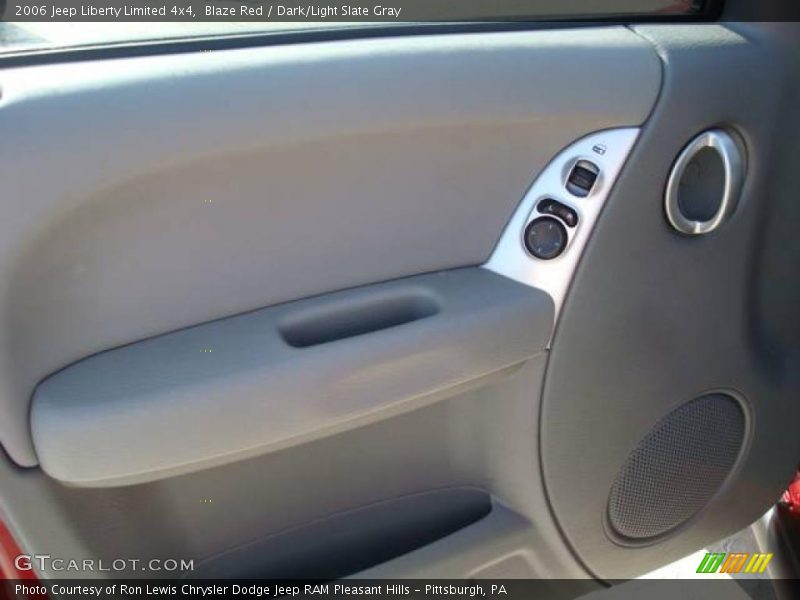 Blaze Red / Dark/Light Slate Gray 2006 Jeep Liberty Limited 4x4