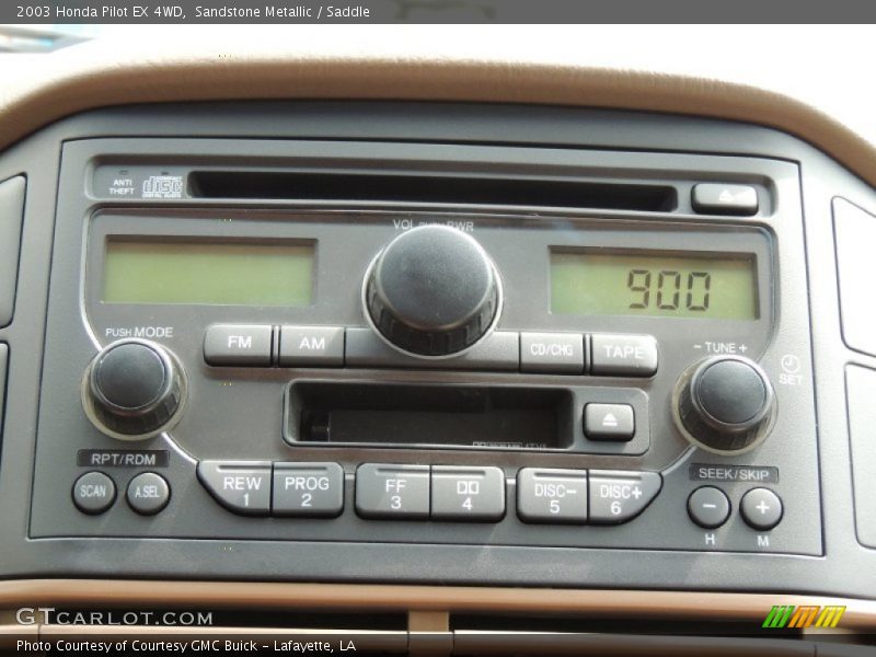 Audio System of 2003 Pilot EX 4WD
