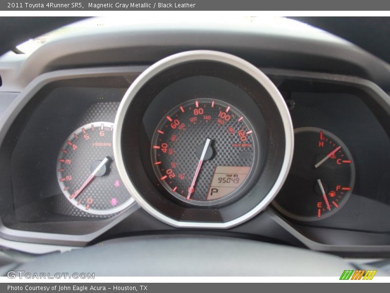 Magnetic Gray Metallic / Black Leather 2011 Toyota 4Runner SR5