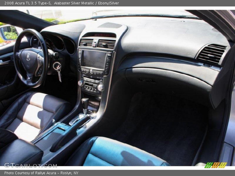 Alabaster Silver Metallic / Ebony/Silver 2008 Acura TL 3.5 Type-S