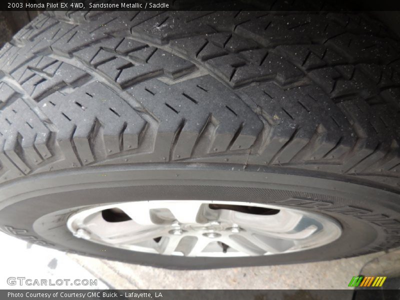 Sandstone Metallic / Saddle 2003 Honda Pilot EX 4WD