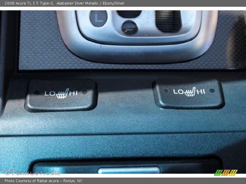 Alabaster Silver Metallic / Ebony/Silver 2008 Acura TL 3.5 Type-S