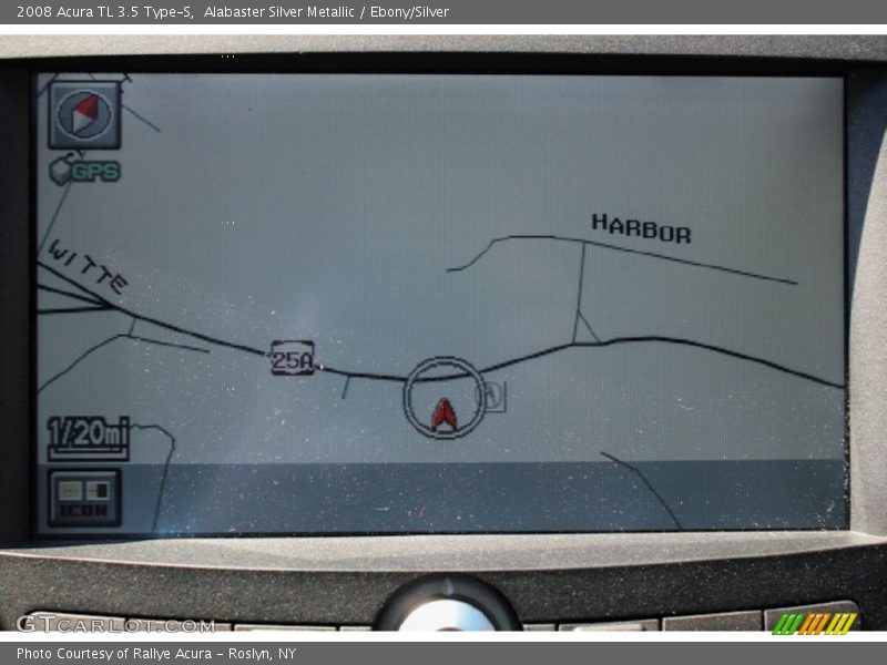 Alabaster Silver Metallic / Ebony/Silver 2008 Acura TL 3.5 Type-S