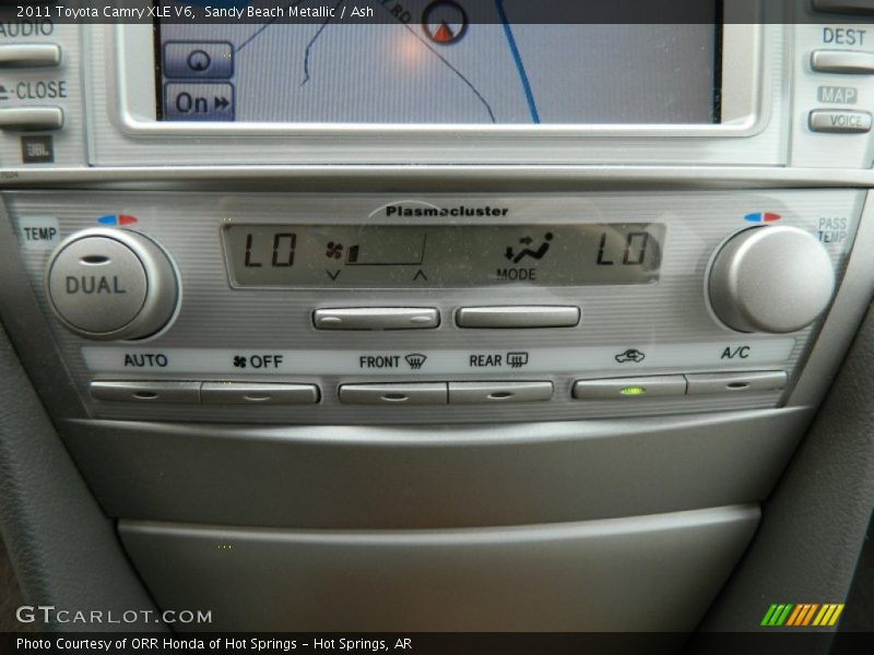 Sandy Beach Metallic / Ash 2011 Toyota Camry XLE V6