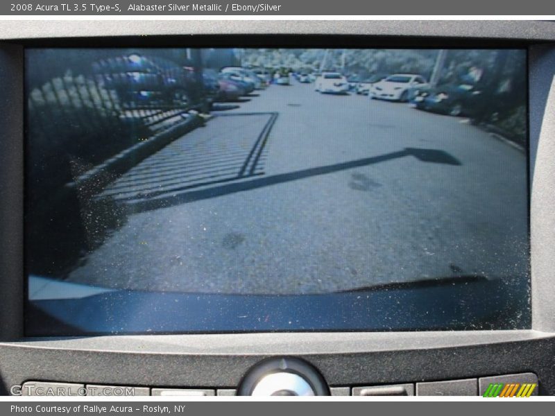 Alabaster Silver Metallic / Ebony/Silver 2008 Acura TL 3.5 Type-S