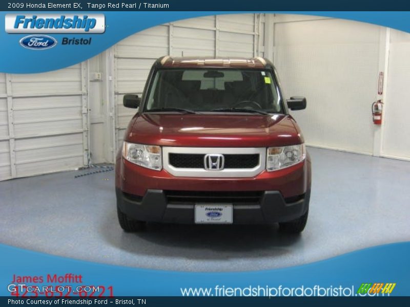 Tango Red Pearl / Titanium 2009 Honda Element EX