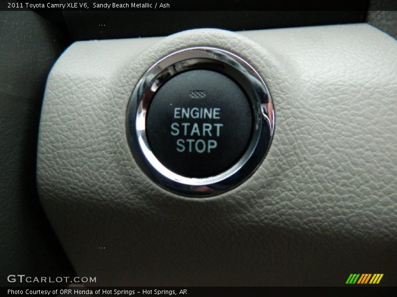 Sandy Beach Metallic / Ash 2011 Toyota Camry XLE V6