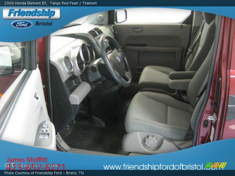 Tango Red Pearl / Titanium 2009 Honda Element EX