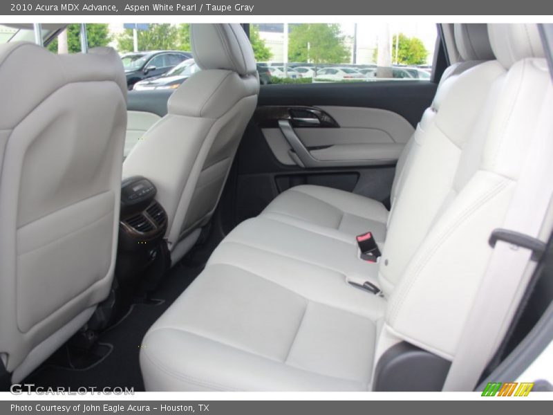 Rear Seat of 2010 MDX Advance