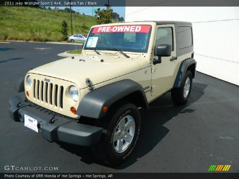 Front 3/4 View of 2011 Wrangler Sport S 4x4