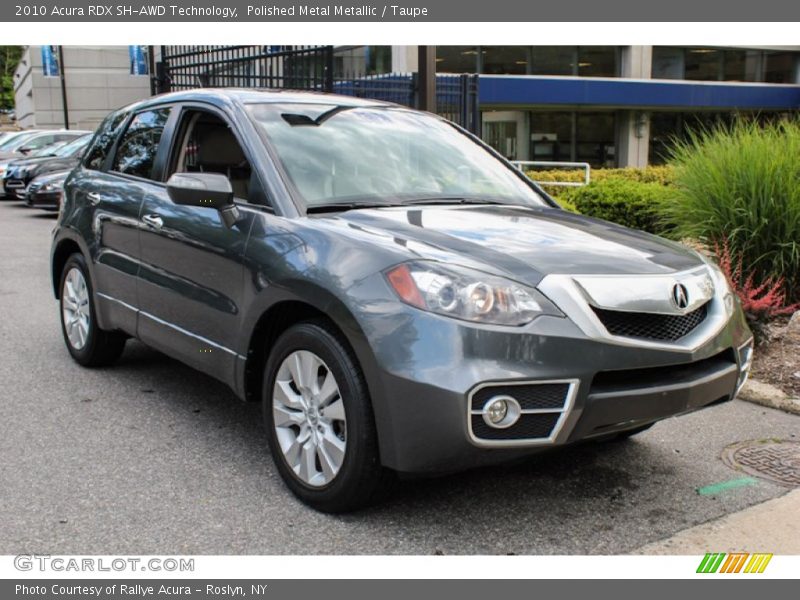 Polished Metal Metallic / Taupe 2010 Acura RDX SH-AWD Technology