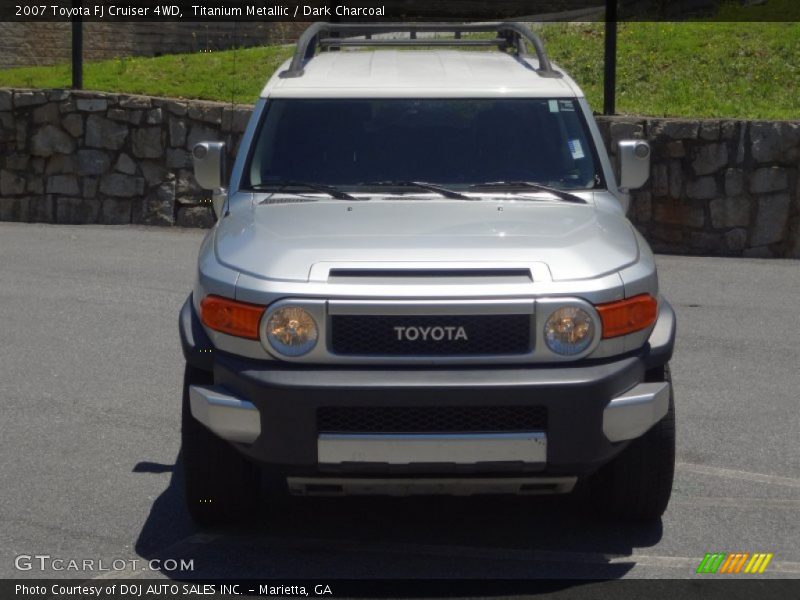 Titanium Metallic / Dark Charcoal 2007 Toyota FJ Cruiser 4WD