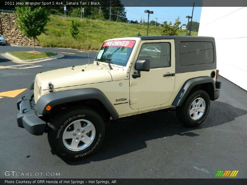  2011 Wrangler Sport S 4x4 Sahara Tan