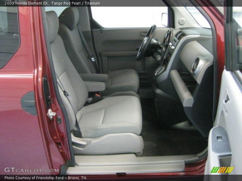 Tango Red Pearl / Titanium 2009 Honda Element EX