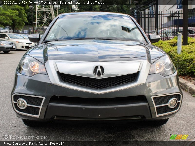 Polished Metal Metallic / Taupe 2010 Acura RDX SH-AWD Technology