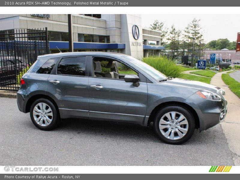 Polished Metal Metallic / Taupe 2010 Acura RDX SH-AWD Technology