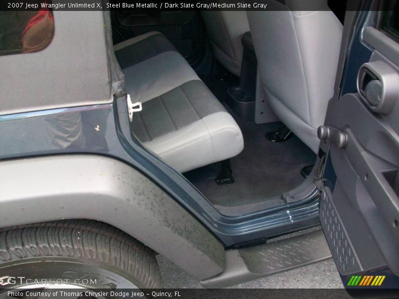Steel Blue Metallic / Dark Slate Gray/Medium Slate Gray 2007 Jeep Wrangler Unlimited X