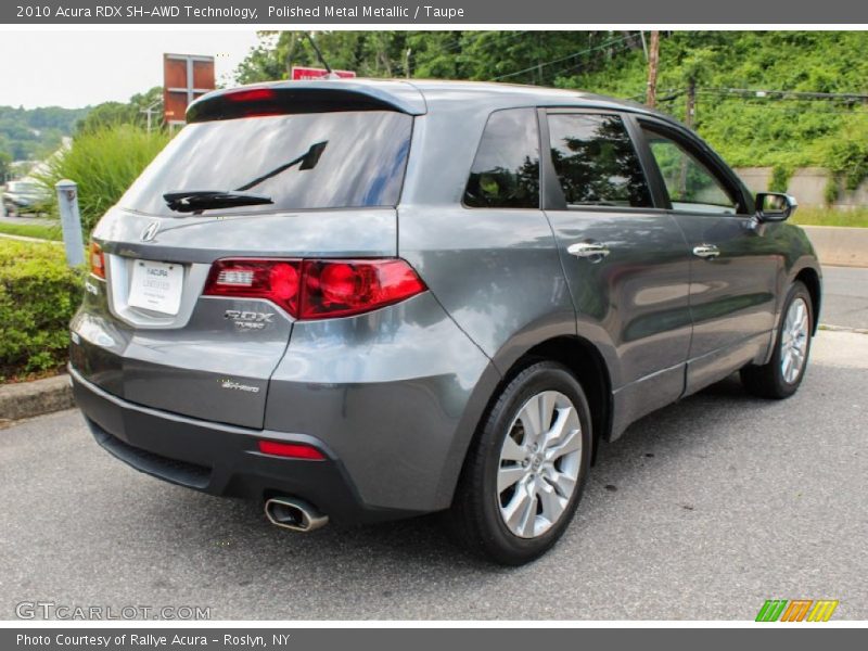 Polished Metal Metallic / Taupe 2010 Acura RDX SH-AWD Technology