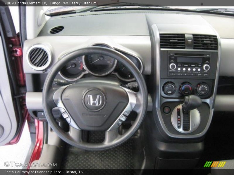 Tango Red Pearl / Titanium 2009 Honda Element EX