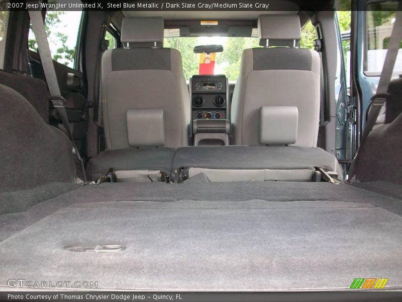 Steel Blue Metallic / Dark Slate Gray/Medium Slate Gray 2007 Jeep Wrangler Unlimited X