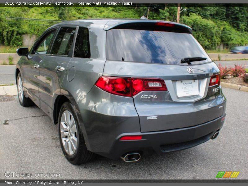 Polished Metal Metallic / Taupe 2010 Acura RDX SH-AWD Technology