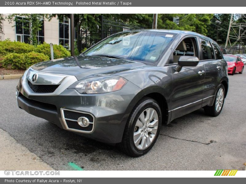 Polished Metal Metallic / Taupe 2010 Acura RDX SH-AWD Technology