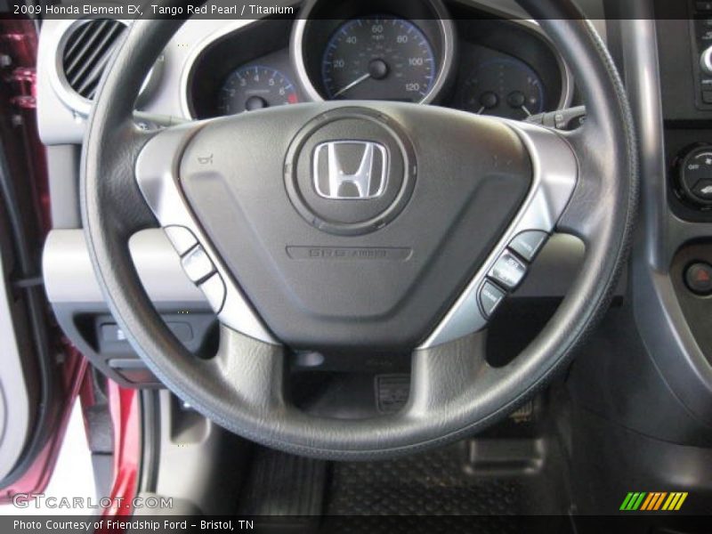 Tango Red Pearl / Titanium 2009 Honda Element EX